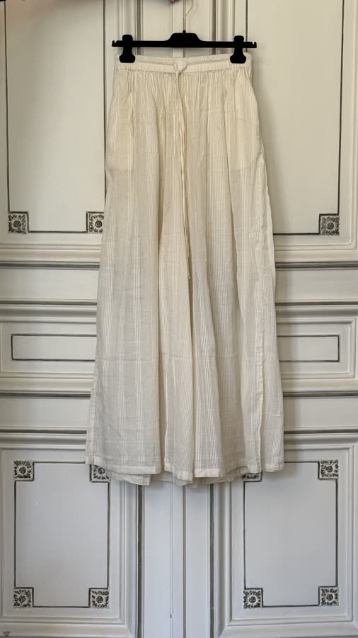 The Ivory Wide Pant I, back