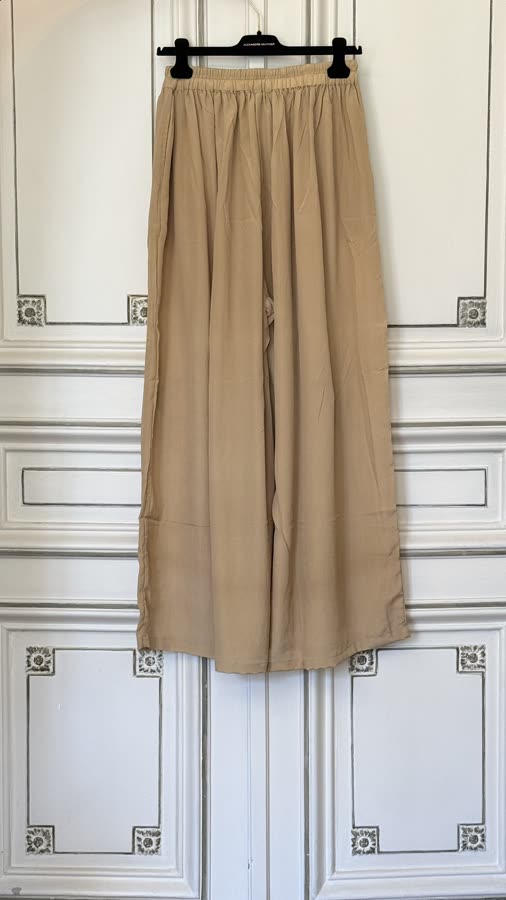 The Camel Wide Pant, back