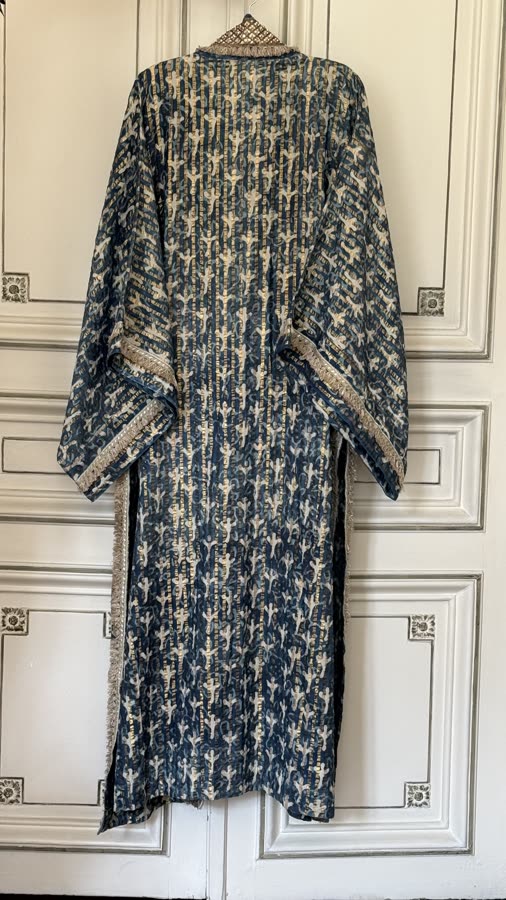 The Blue Garden Kimono, back
