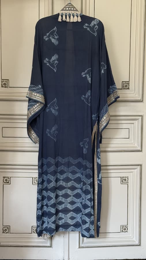 The Night Bird Kimono, back