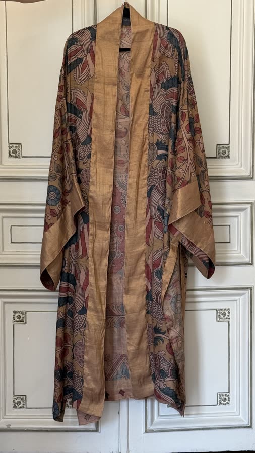 The Heritage Print Kimono, front