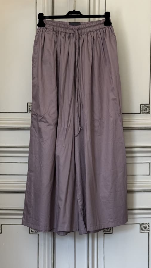 The Lilac Wide Pant, front