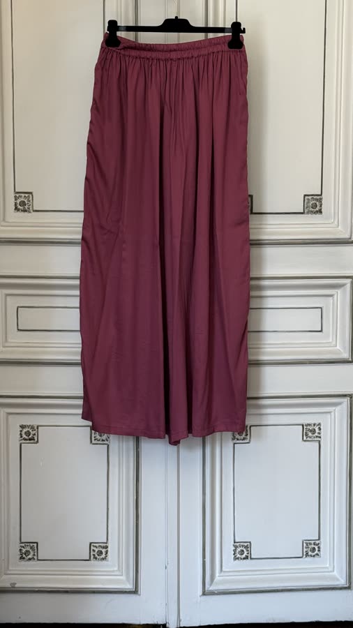 The Garnet Banded Pant, back