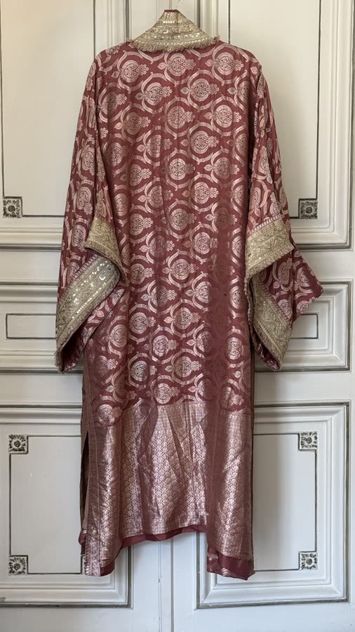 The Rose Brocade Kimono, back